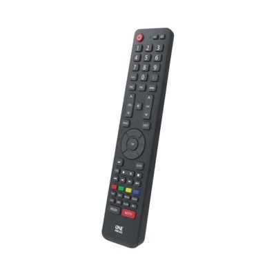 One For All URC 1916 Hisense TV Remote Schwarz Universalfernbedienung