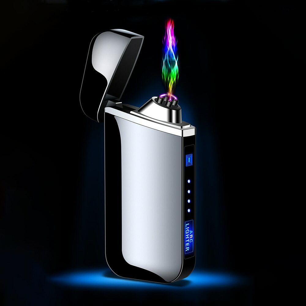Finger Print Touch Fire Electronic Plasma Windproof