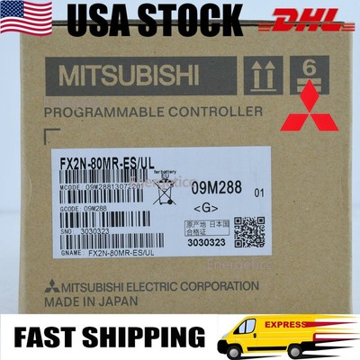 1PC Mitsubishi FX2N-80MR-ES/UL FX2N80MRESUL Melsec PLC Expedited Shipping New
