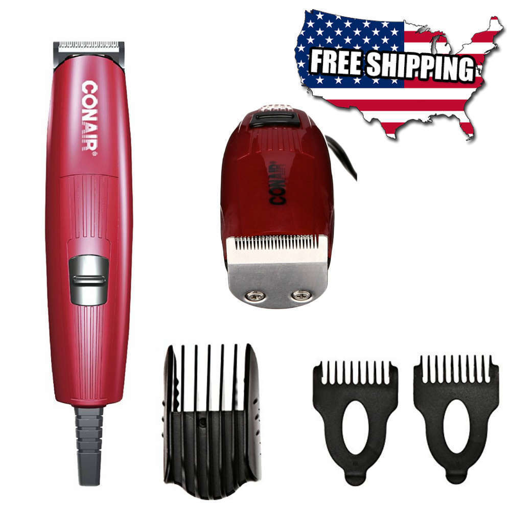 Conair Electric Beard Moustache Trimmer Corded Hair Shaver Adjustable Comb New