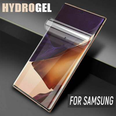 1/3PCS Soft Hydrogel Screen Protector For Samsung Galaxy S24 S23 S22 Ultra Note