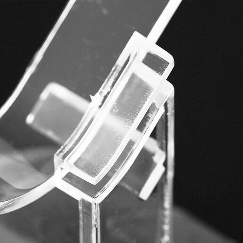 10Pack Clear Wrist Watch Display Holder Jewelry Bracelet Rack Box Holder Stand