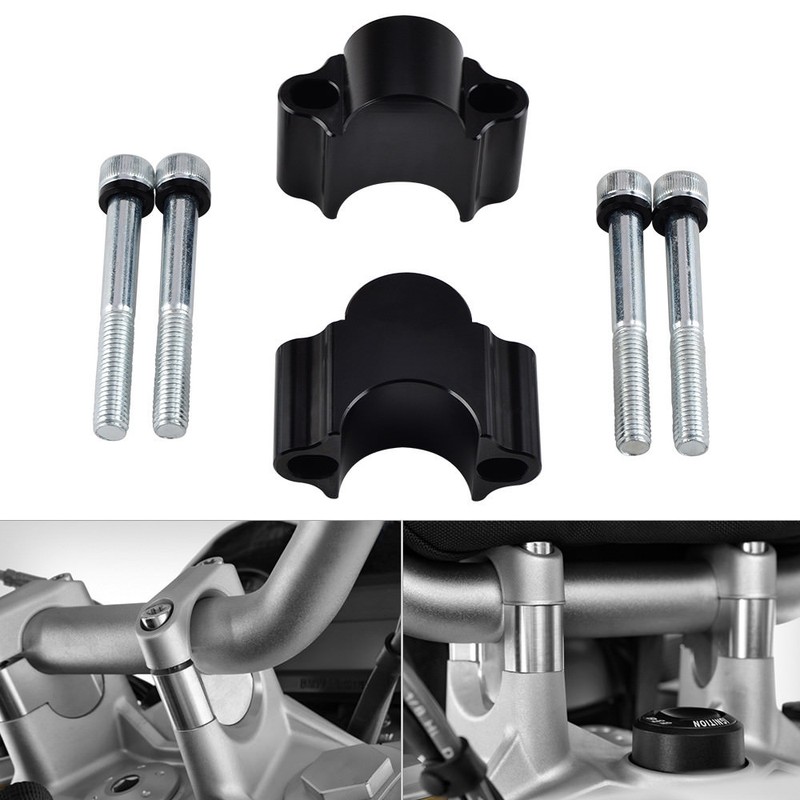 NiceCNC Handlebar Riser Bars Kit 1 1/8" 30mm For Motorcycle ATV Dirt