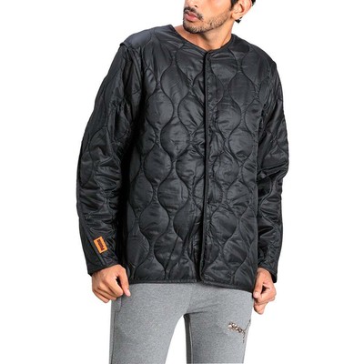 

Puma X Central Saint Martins 2 In 1 Full Zip Jacket Mens Black Casual Athletic O, Черный, Puma X Central Saint Martins 2 In 1 Full Zip Jacket