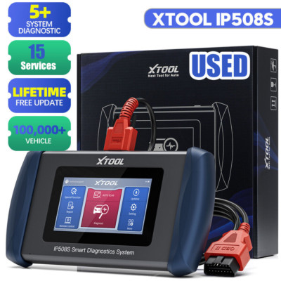 XTOOL USED IP508S Car OBD2 Scanner USED ABS SRS EPB Code Reader Diagnostic Tool