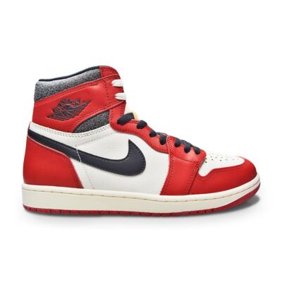 

Мужские кроссовки Nike Air Jordan 1 Retro High OG — DZ5485 612 — Varsity Red Black Sail Muslin, Красный, Air Jordan 1 Retro High