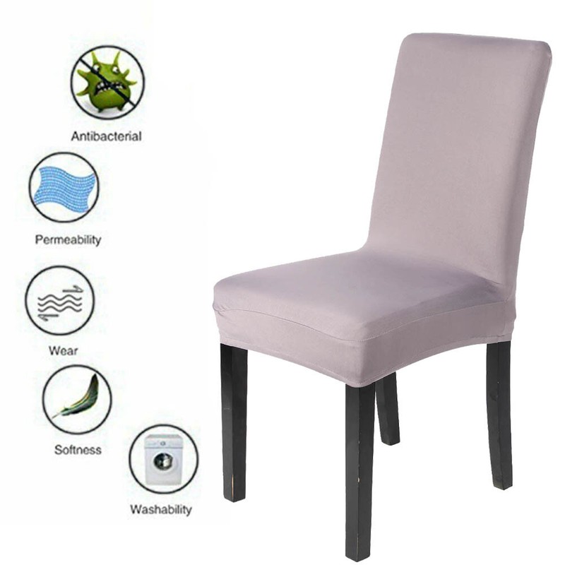Stuhlhussen Stretch Universell Stretchhusse Stuhlbezug Stuhlüberzug Hochzeit Uni