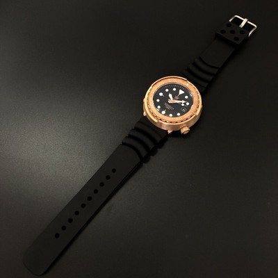 Pre-owned Steeldive Bronze Men Automatic Watch 30atm Waterproof Men Dive Watches Luminous