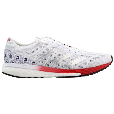 

adidas Adizero Boston 9 Беговые женские серебристо-белые кроссовки Спортивная обувь FY, Silver;white, adidas Adizero Boston 9 Running