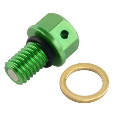 Magnetic Oil Drain Plug M10X1.5 For Kawasaki KX65 85 100 125 250 500 250F 450F