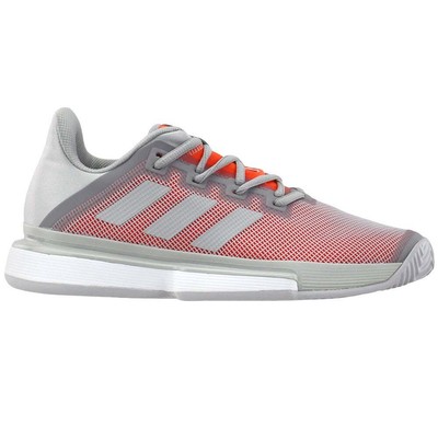 

Adidas Solematch Bounce Tennis Женские кроссовки Размер 5 B Спортивная обувь G26789, Grey;orange, adidas Solematch Bounce Tennis