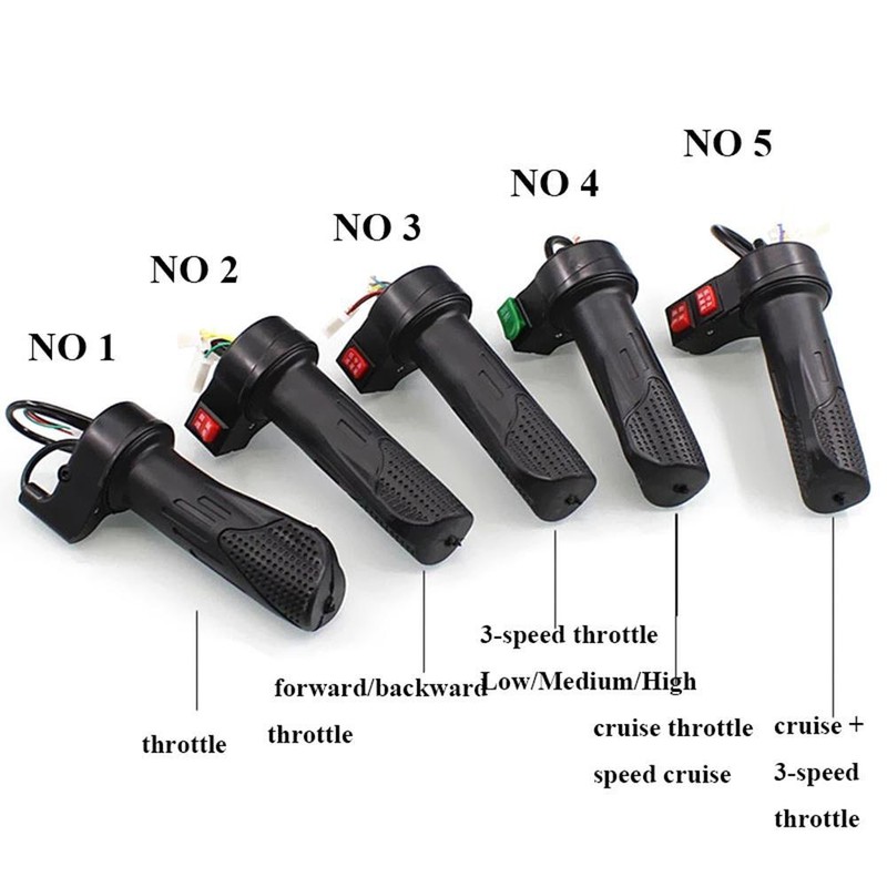 Grip Speed Handlebar Throttle E-Bike Twist Throttle Electric Scooter Parts