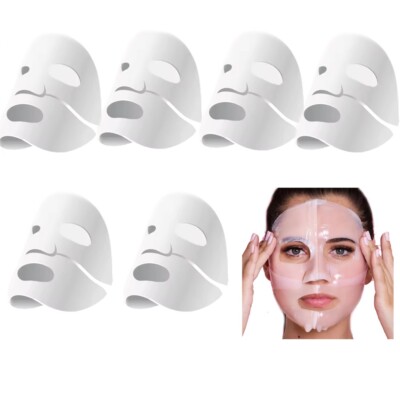 5 Pack Bio-Collagen Real Deep Mask, Hydrogel Mask, Pore Minimizing, Nourishing