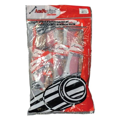 RCA Cables, Audiopipe 6' 2-Channel Audio RCA Cables with Clear Flexible PVC