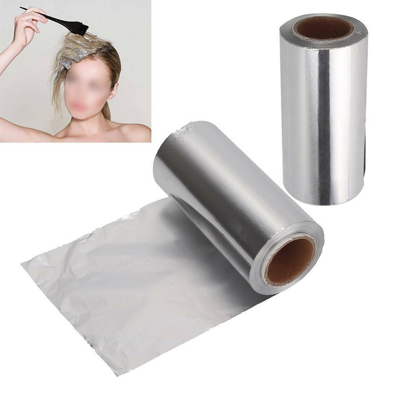 Perfect 100MX12CM Highlighting Foil For Coloring Hair Wrapped Durable