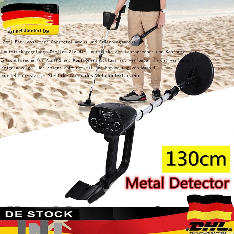 Metalldetektor Gold Metal Detector Mit Wasserdichte Suchspule DHL
