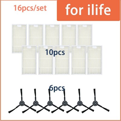 Vacuum Cleaner Part Side Brush Dust Filter For ilife V55 V50 V5 V5s V5Pro V3 V3s
