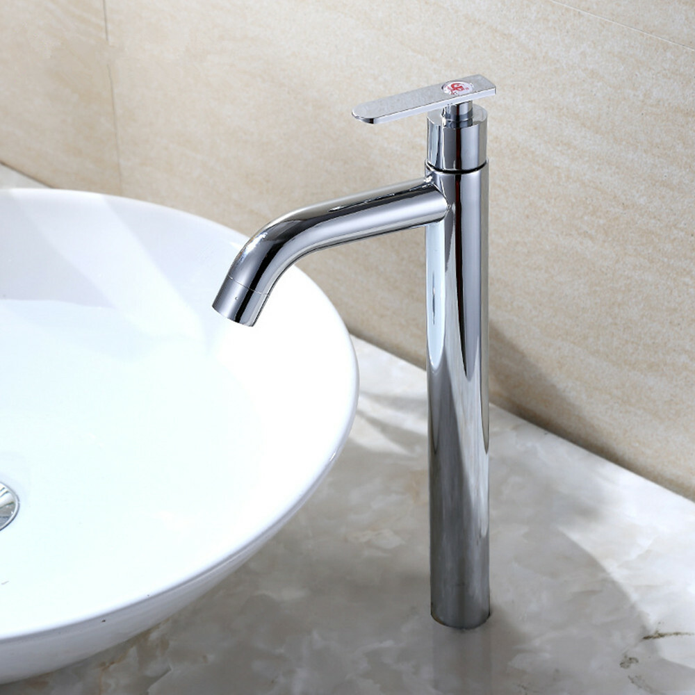Hoch Wasserfall Wasserhahn Waschtischarmatur Bad Waschbecken Armatur