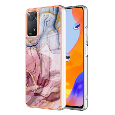 For Xiaomi Redmi Note 11 Pro 4G Shockproof Protector Cover Marble Pattern Case 
