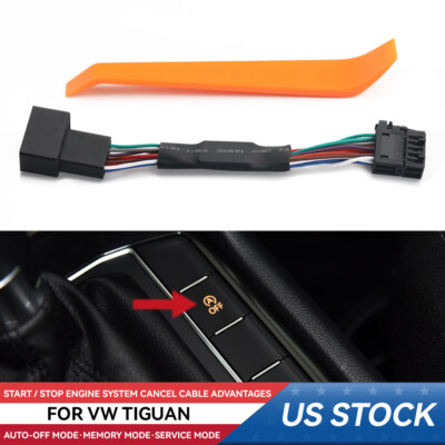 For VW New Tiguan Car Auto Stop Start Engine Eliminator Canceller Cable Plug US