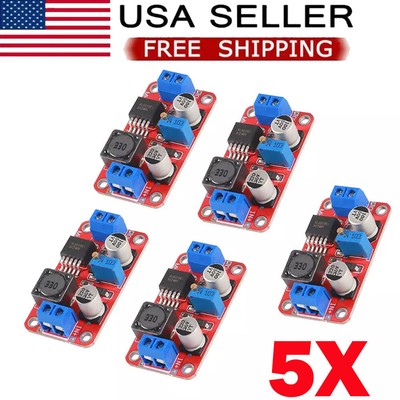 5PC XL6019 Boost Converters 5A DC Voltage Step Up Module Over-Current Protection
