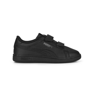 

Черные кроссовки без шнуровки Puma Smash 3.0 LV для мальчиков для малышей, повседневная обувь 39203301, Черный, Puma Smash 3.0 L V Slip On Toddler