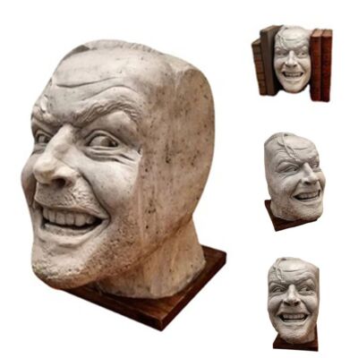 Resin Accessories Sculpture decoration Here's Johnny! The Shining Bookshelf