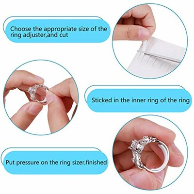 Invisible Casting Tools Ring Size Adjuster With Silver Polishing Cloth,Jewelry 