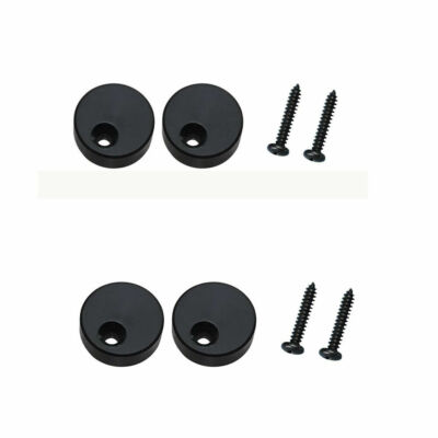 2 PACK Sliding Barn Door Hardware Anti Jump Drive Disk Block Prevent Door (4pc)