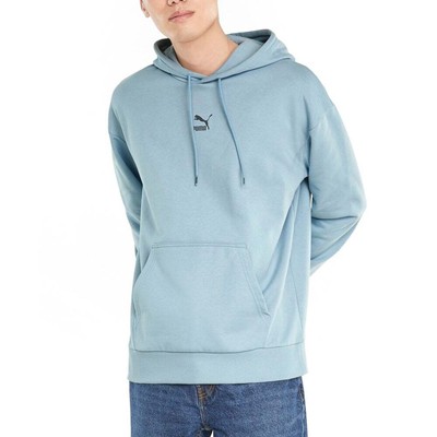 

Puma Classics Oversized Pullover Hoodie Mens Size  Повседневная верхняя одежда 532138-61, Синий