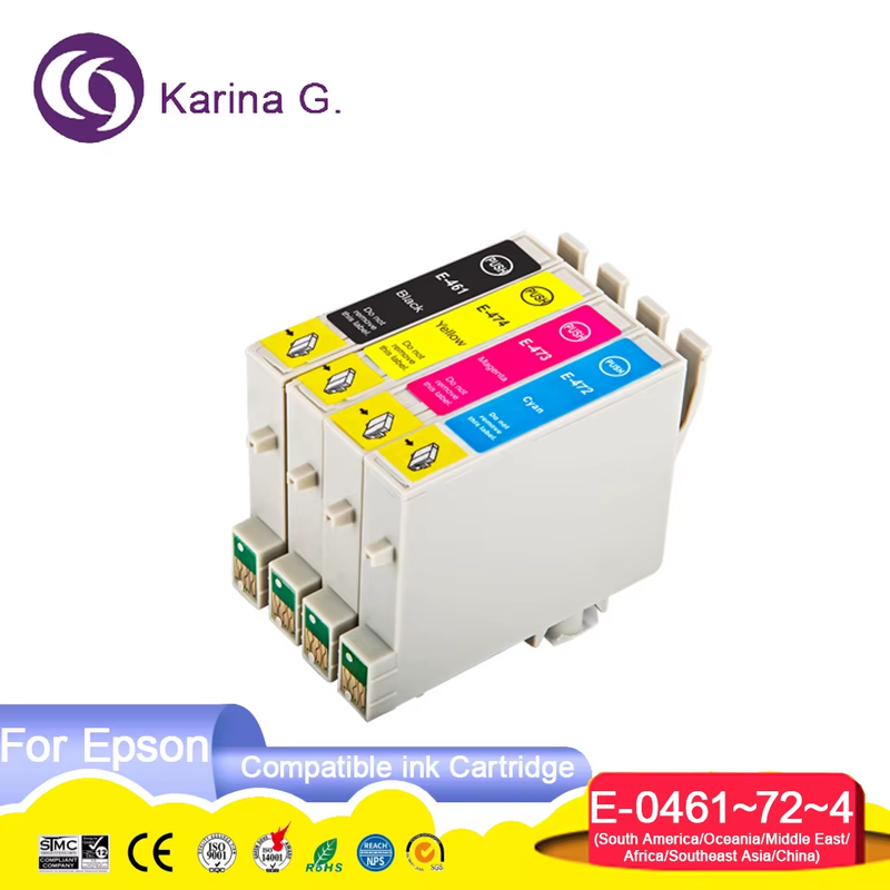 T0461 T0472 T0473 T0474 Premium Color Compatible Inkjet Ink Cartridge for Stylu