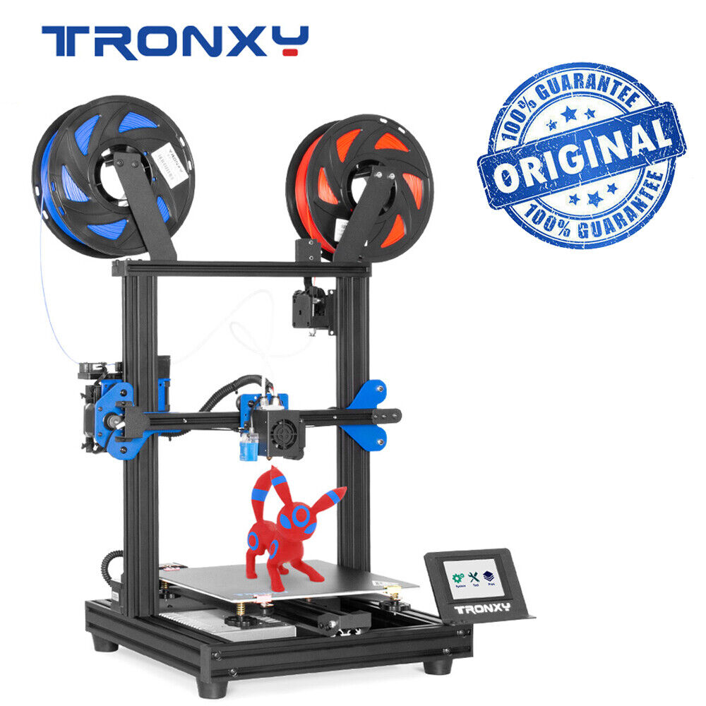 3D Printer Tronxy XY-2 PRO 2E Dual Color Titan Extruder TPU Ultra-quiet DIY Kit