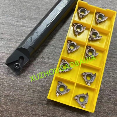 SNR0016Q16 CNC Lathe Carbide Indexable Threading Turning Tool + 10* 16IR AG60-S