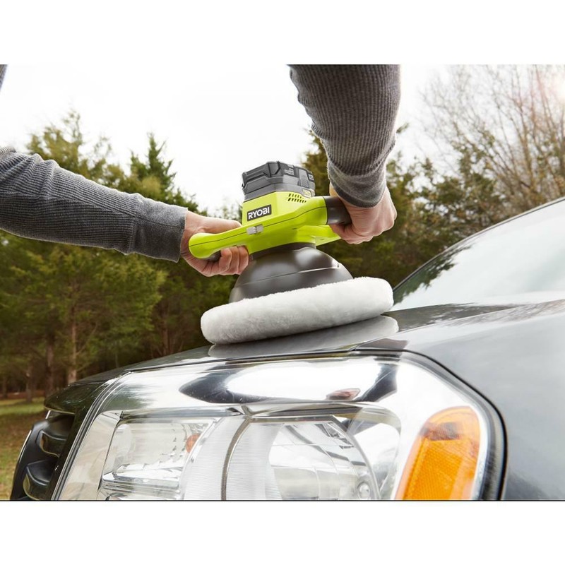 RYOBI 18-Volt ONE+ Cordless 10 in. Orbital Buffer Car Buffing Power Tool Only