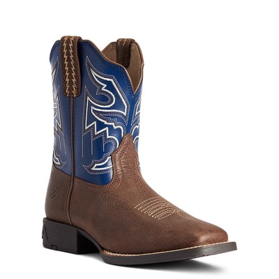 

Ботинки для мальчиков и девочек Ariat с сортировочной ручкой, Chocolate/navy