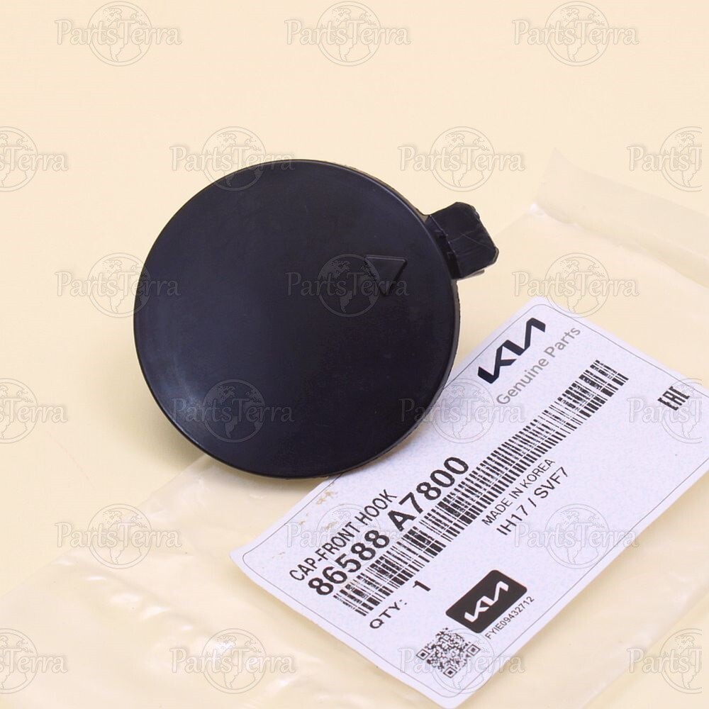 86588A7800 New Genuine OEM Kia 2017-2018 FORTE 5 Front Bumper Tow Hook Cap Cover