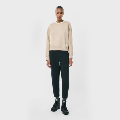 

Ecoalf Wmns Shotta Crewneck Женщины овсяные, Бежевый