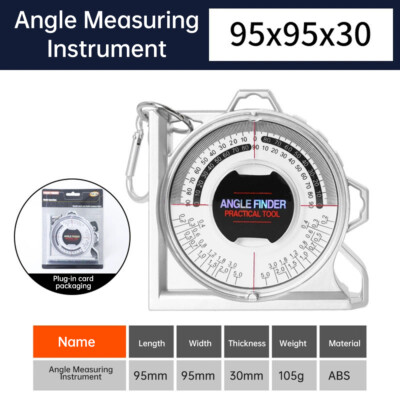 Magnetic Digital Protractor Meter Angle Finder Gauge Inclinometer Slope Ruler