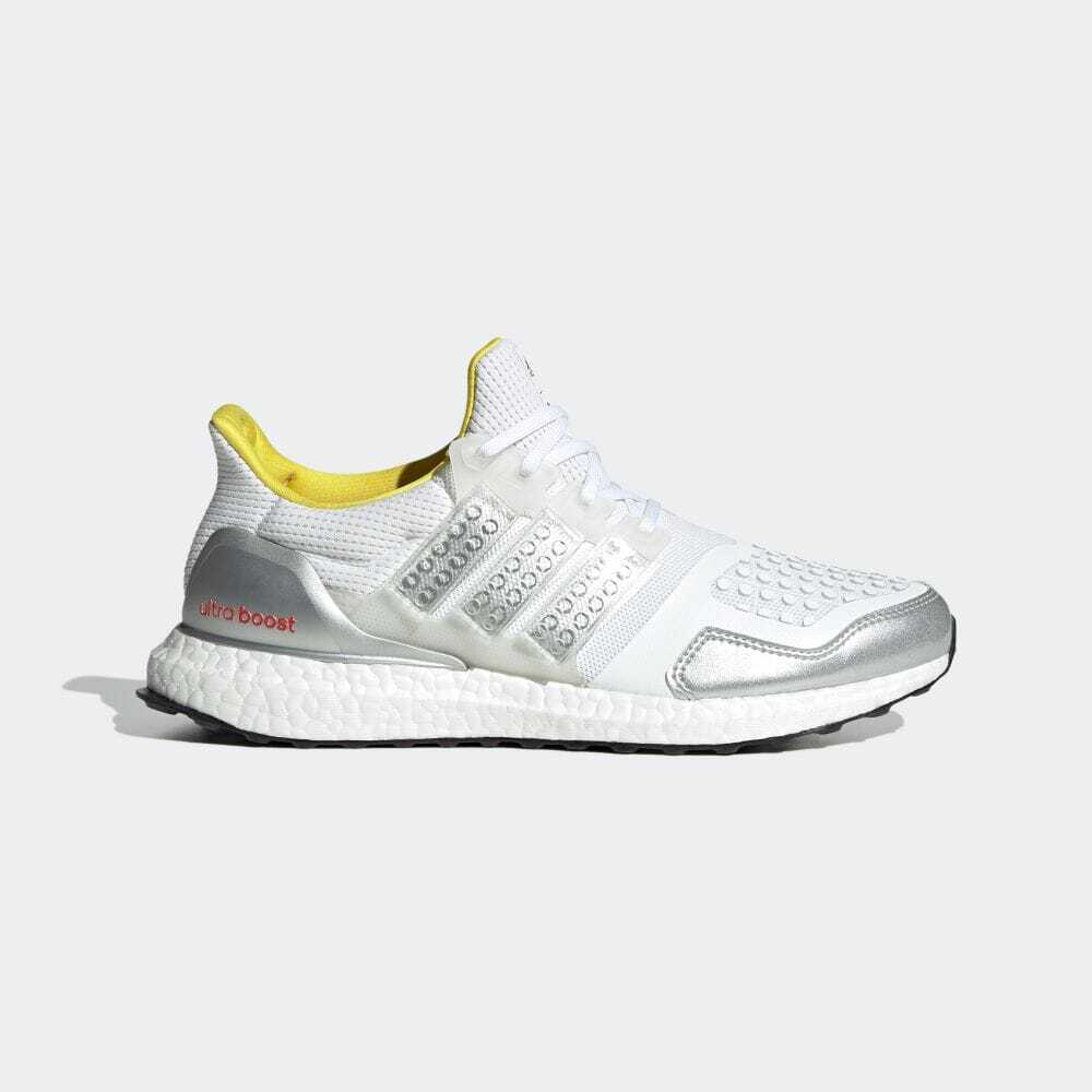 

adidas Ultraboost DNA × LEGO Plates FY7690 Кроссовки Мужские кроссовки US6-12, Белый, adidas UltraBoost DNA