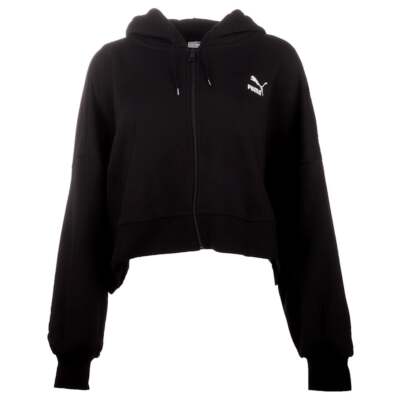 Толстовка Puma Boxy Full Zip Женская повседневная верхняя одежда размера XL 535169-01