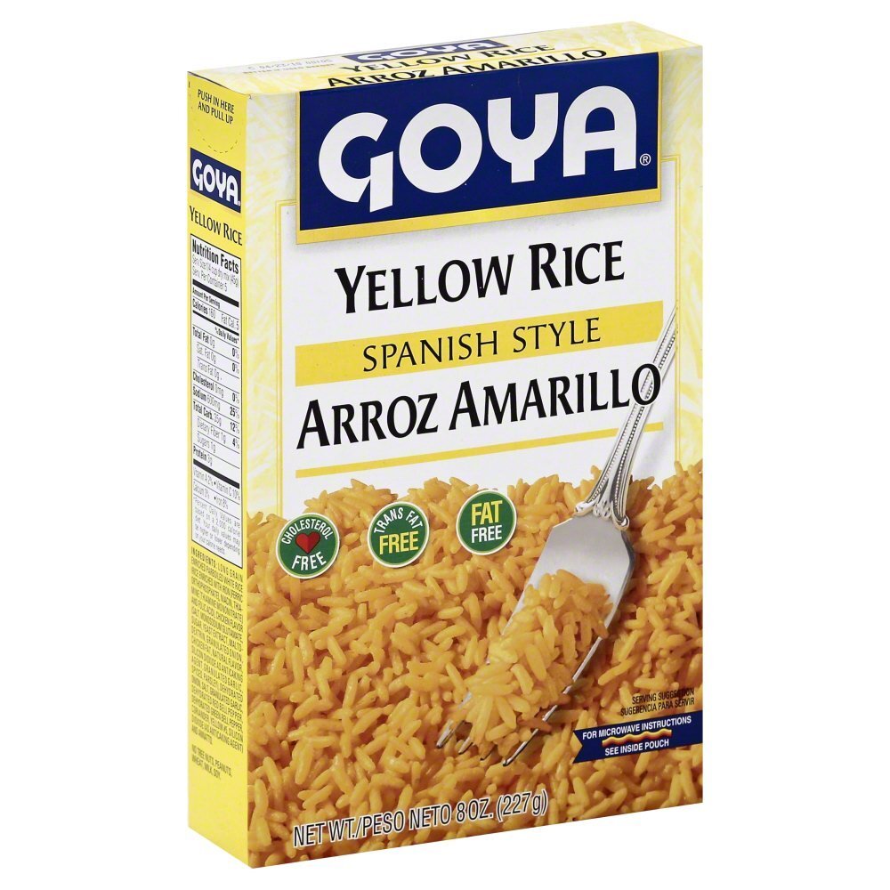 Goya Yellow Rice Mix Spanish Style 8 oz pack of 1