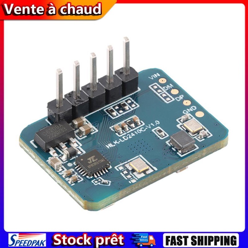 Hlk-Ld2410c Millimeter Wave Radar Sensor Module 5-12v 24ghz Body Sensor Module F