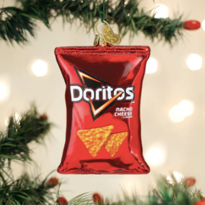 Doritos Nacho Cheese Chips Ornament