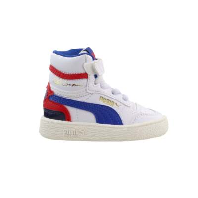 

Кроссовки Puma Ralph Sampson Mid Toddler Boys Size 4 M Повседневная обувь 370929-02, Белый, Puma Ralph Sampson Mid Toddler