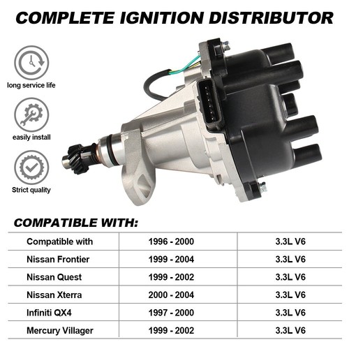 Ignition Distributor For Nissan Pathfinder Quest D22 R50
