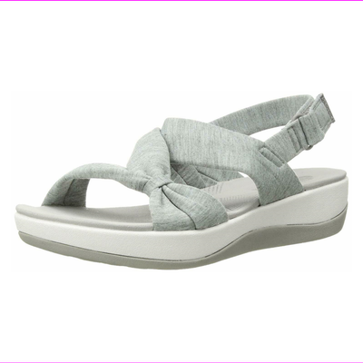 clarks grey sandals