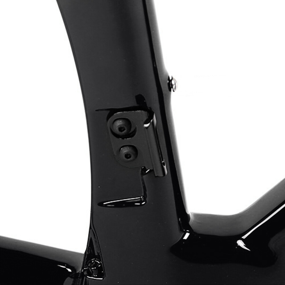 700C Carbon Disc Brake Road Bike Frame Road Racing Bicycle Frame Black 54cm