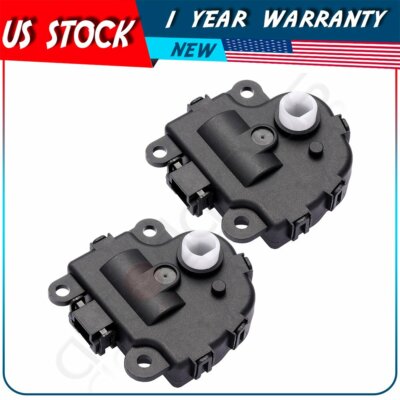 Pair Heater Air Blend Door Actuator For Chevrolet Impala Cadillac Buick 604-108