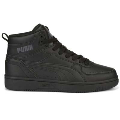 

Puma Rebound Joy Wide Lace Up Мужские черные кроссовки Повседневная обувь 38643707, Черный, Puma Rebound Joy Wide Lace Up