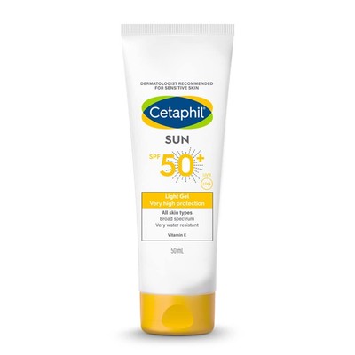 Cetaphil Sun SPF 50 High Protection Light Gel Sunscreen White 50 ml FreeShipping